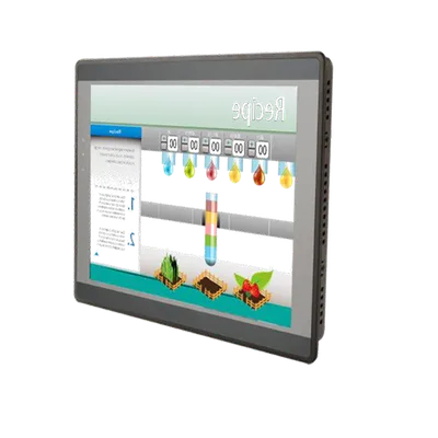 Seneca VISUAL12E 15" HMI panel touchscreen with Ethernet port with aluminium housing