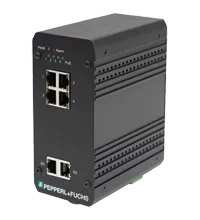 Pepperl+Fuchs ICRL-U-6RJ45-PoE-B-DIN RocketLinx