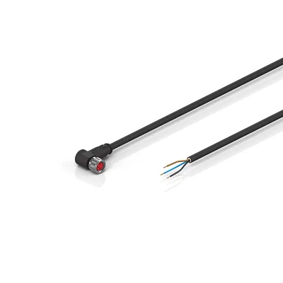 Beckhoff ZK2000-2400-0xxx Sensor cable, PUR, 3 x 025 mm², drag-chain suitable