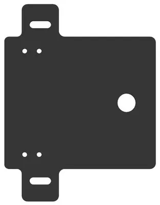 Euchner AM-P-H-156683 Mounting plate for handle module MGB2-H