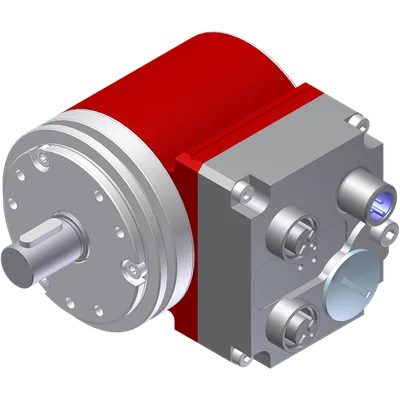 TR Electronic CDV582M-00051 CDV582M 8192/65536 PROFINET/PROFIsafe EPN ZB50 10KW19 3xM12r IP65 SIL3