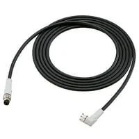Keyence OP-88070 Connector Cable M8 L-shaped 2-m PUR