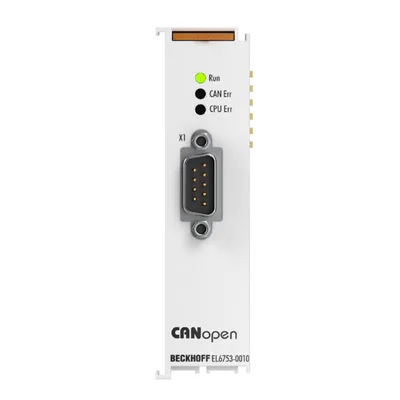 Beckhoff EL6753-0010 EtherCAT Terminal, 1-channel communication interface, CANopen, slaveNew