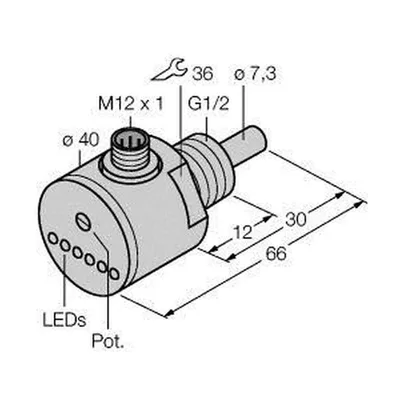 Turck FCS-G1/2A4-AN8X-H1141