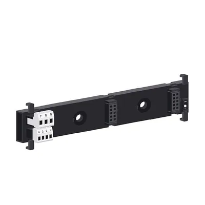 Seneca Z-PC-DINAL2-52.5 BUS terminal with head and two slots (1x 525mm, 1x 175mm width modules)
