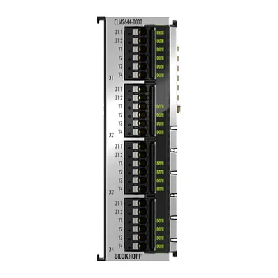 Beckhoff ELM2644-0000 EtherCAT Terminal, 4-channel reed output, multiplexer, 48 V AC/DC, 05 A, potential-free, 1 x 4
