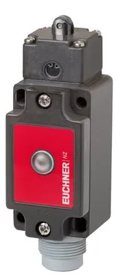 Euchner NZ2RK-511L060 Safety switch NZRK, roller plunger, steel roller ø 8 mm, plug connector SR6