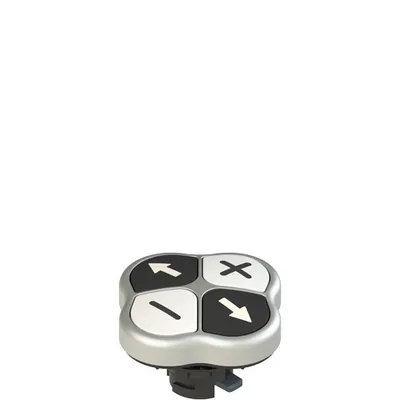 Pizzato E2 1PQFA9QAAF Quadruple pushbutton