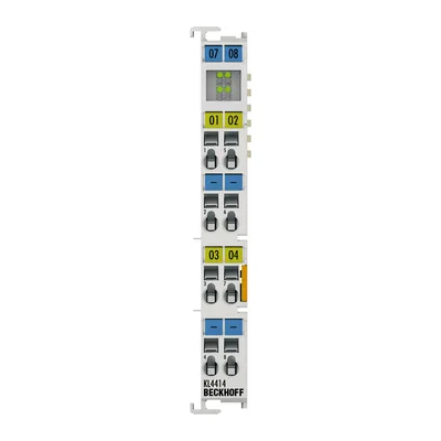 Beckhoff KL4414 Bus Terminal, 4-channel analog output, current, 0…20 mA, 12 bit, single-ended
