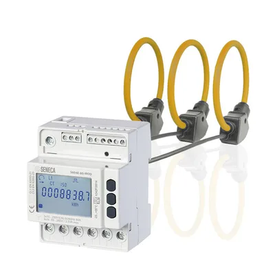 Seneca S604E-ROG KIT with three-phase Power Meter ENERGY Plus and three Rogowski coils