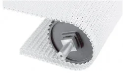 Intralox S3E1H2CVK1LS Series 1100 6,1 inç (32t) ez izleme gri asetal dişli (40 mm kare göbekli)