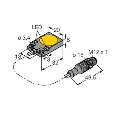Turck BI5-Q08-AP6X2/S34-1XOR-RS4