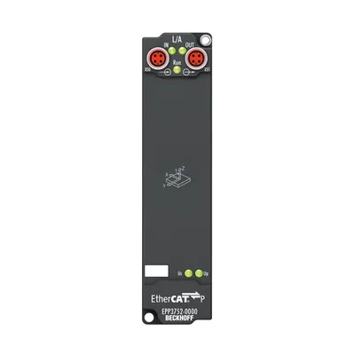 Beckhoff EPP3752-0000 EtherCAT P Box, 2-channel, 2 x 3-axis accelerometers
