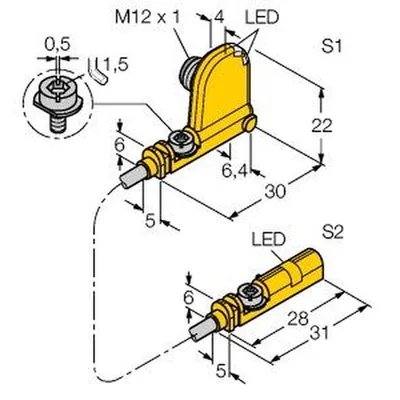 Turck BIM-UNT-0.3-UNT-2AP6X3-H1141