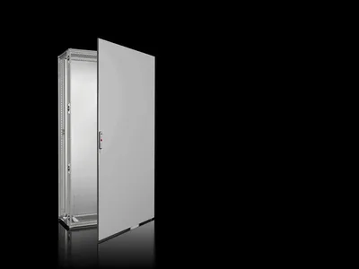Rittal VX 8084.000 VX Modüler pano sistemi, GYD: 1000x1800x400 mm, çelik sac, montaj plakalı, ön tarafta tek kapılı
