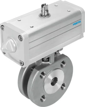 Festo VZBC-20-FF-40-22-F0304-V4V4T-PP30-R-90-C Pnömatik Aktuatörlü Küresel Vana