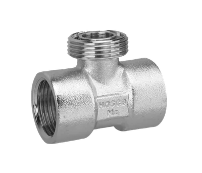 Alre T-Stück 3/4″ T-piece 3/4″ for JSW-3/4, nickel-plated brass