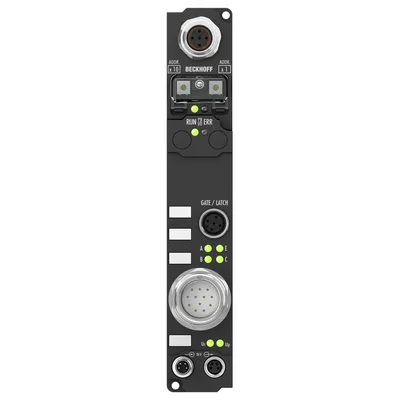 Beckhoff IP5109-Bxxx Fieldbus Box, 1-channel encoder interface, incremental, 5 V DC (DIFF RS422, TTL), 1 MHz, M23