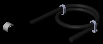 Euchner SWLF3-5000P Actuator/sensor connecting cable, M8 angle coupling with self-locking screw connection, 3-pin