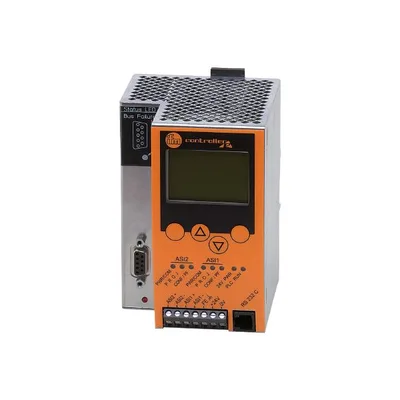 IFM ControllerE M4 1Mstr DPV1 AS-Interface PROFIBUS DP ağ geçidi, PLC ile