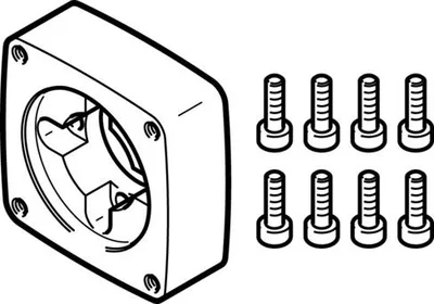 Festo EAMF-A-28D-40P Motor flanşı