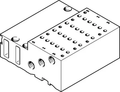 Festo MHP2-PR4-5 Manifold Bloğu|Bağlantı Bloğu