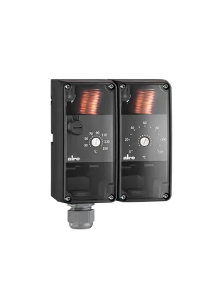 Alre RTKSA-013.210 Universal capillary double thermostat, TW 0…120…°C, TB 20…150…°C, hysteresis TW=3K TB=-10…-15K