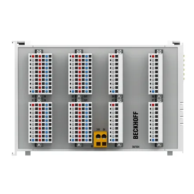 Beckhoff EM7004 EtherCAT Terminal module, 4-channel motion interface, axis/servo drive, 24 V DC