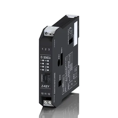Seneca Z-KEY Profinet (HW rev. F0/F1) 2-port Profinet IO  ModBUS RTU/ASCII/TCP-IP gateway & protocol converter