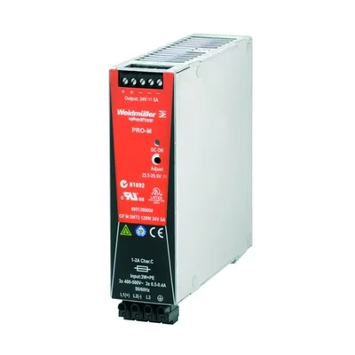 Weidmüller CP M SNT3 120W 24V 5A