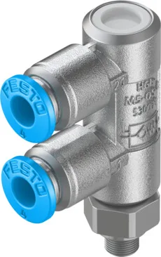 Festo HGL-M5-QS-4 Kumanda edilen çek valf
