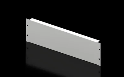 Rittal DK 7153.035 DK Kör panel, 19", 3U, 2'li pk