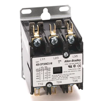 Allen Bradley 400-DP30ND3-X 400 Definite Purpose Contactor