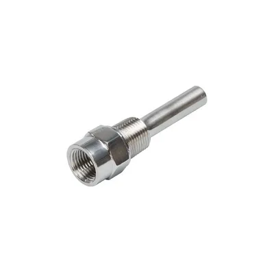IFM THERMOWELL, 10MMx100MM, 1/2NPT Sıcaklık sensörü için termo tüp