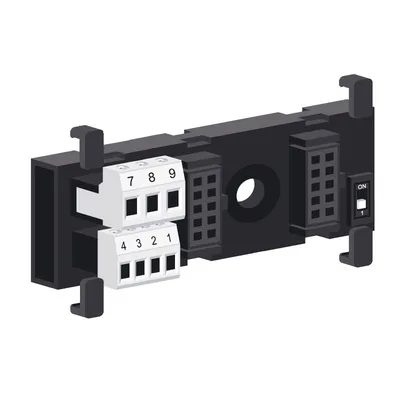 Seneca Z-PC-DINAL2-17.5 Head terminal + 2 slot 175mm DIN rail bus system for Z-PC Line I/O fast mounting and connection