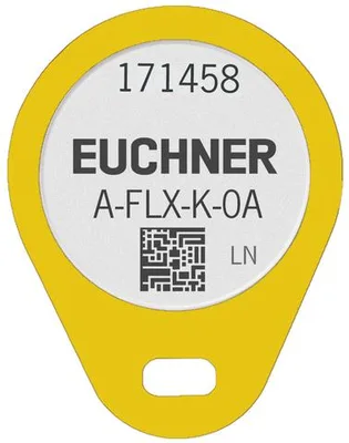 Euchner A-FLX-K-0A-YE-171458 Key A-FLX-K-0A FlexFunction, 1 key per packaging unit