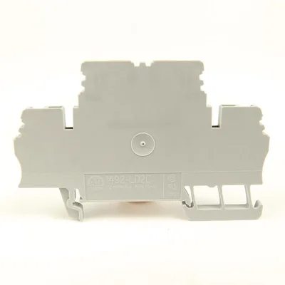 Allen Bradley 1492-LDC3 Two-Circuit Feed-Through with plug in comb connections on one side of each circuit