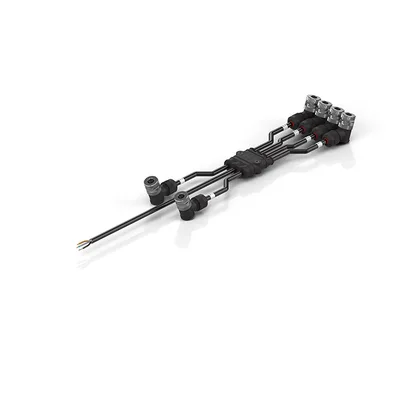 Beckhoff ZC2000-0000-0020 Splitter cable, for XPlanar tile APS4322-0000-0000, 2 x 3 layout, PVC, fixed installation