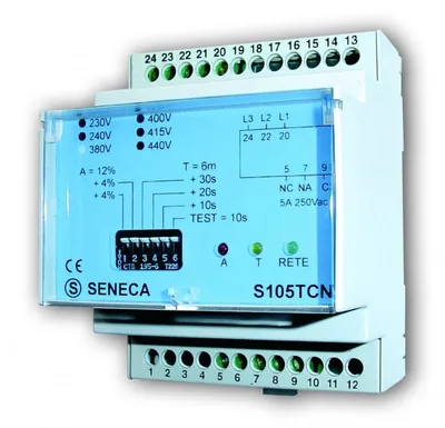 Seneca S105TCS AC 3-phase voltage control relay