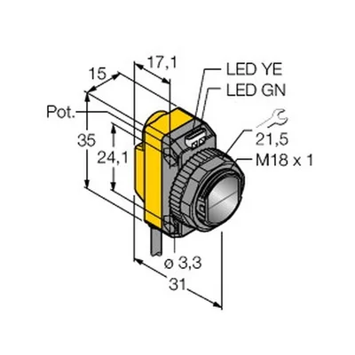 Turck QS18VP6D