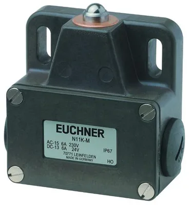 Euchner N11R-M Precision single limit switch N11, roller plunger