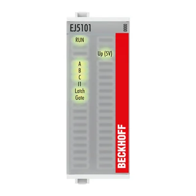 Beckhoff EJ5101 EtherCAT plug-in module, 1-channel encoder interface, incremental, 5 V DC (DIFF RS422, TTL), 1 MHz
