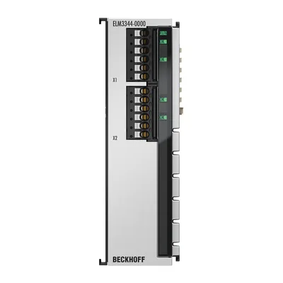 Beckhoff ELM3344-0000 EtherCAT Terminal, 4-channel analog input, temperature, thermocouple, 24 bit, high-precision, 1 ksps