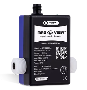 Bronkhorst MAG-VIEW MVM-200-QA Low-Flow Magnetic Inductive Flow meters for water-like liquids