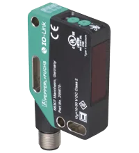 Pepperl+Fuchs OBG8000-R201-2EP-IO-V15 Retroreflective sensor with polarization filter for clear object detection