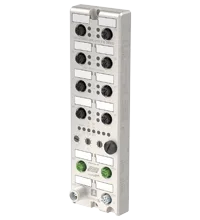 Pepperl+Fuchs ICE1-8DI8DO-G60L-C1-V1D Ethernet IO module with 8 digital inputs/outputs and a control function