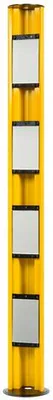 Euchner AE-OS-SC-4B-156901 Mounting pillar with 4 deflection mirrors for light grids with 4 beams