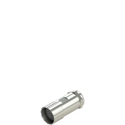 Pizzato VF CBSM12TS07 M23 straight metallic female connector, 12 poles, without cable