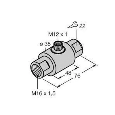 Turck FCI-D03A4-NA-H1141/M16