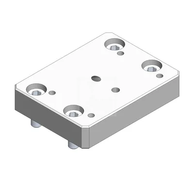 Dopag 1015290 Adaptor plate M8 (38x80 mm) to M6 (40x70 mm)